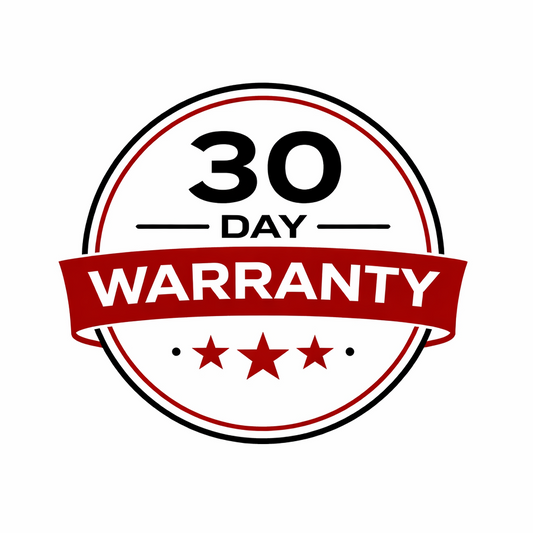 + 30-Day Warrenty